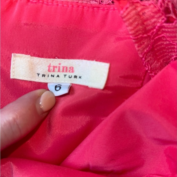 Trina Turk lace cutout midi dress - Picture 5 of 5